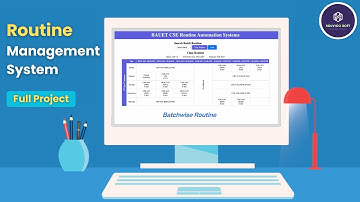 Class Routine Automation System | Routine Generator | Schedule Creator with Source Code