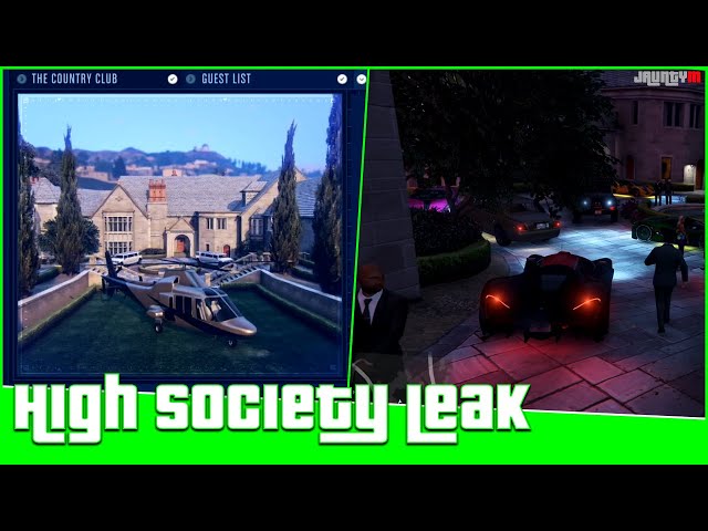 The Contract GTA Online - High Society Leak