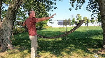 Hanging a Gathered End Hammock - The Basics