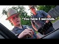 Sovereign Citizen Goes From Brave to Baby the SECOND the Window Break Tool Comes out