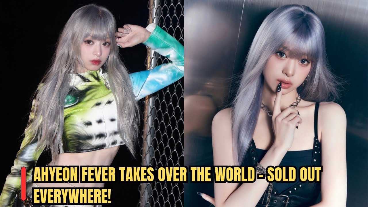 K-POP・アジア Sold Out AHYEON's Album SOLD OUT in the U.S. & Japan! Rookie Power Shakes K