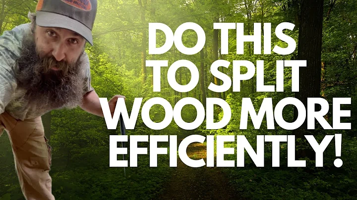 Axe Wood Splitting Tips - Split Wood Faster