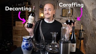 HOW TO DECANT & CARAFFE WINE like a MASTER of Wine