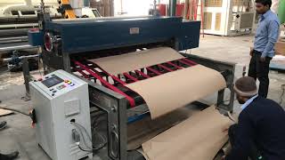 Servo Precision Automatic Rotary Paper Corrugated Sheet Cutting Machine
