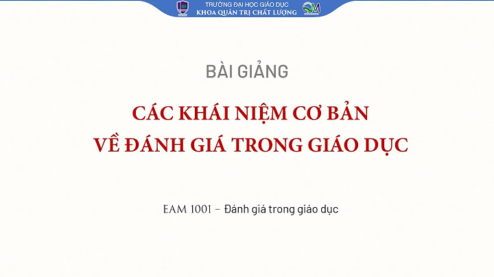 Khái niệm đánh giá kết quả học tập năm 2024