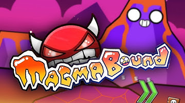 Magma Bound 100% (Insane Demon) by ScorchVx [Coin Route] | Geometry Dash