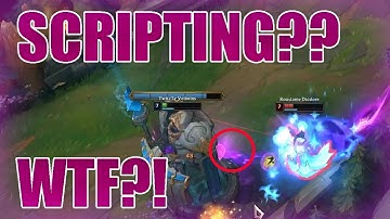 This is what playing against a scripter looks like - League of Legends