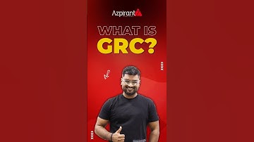 What is GRC and why does it matter? 🤔