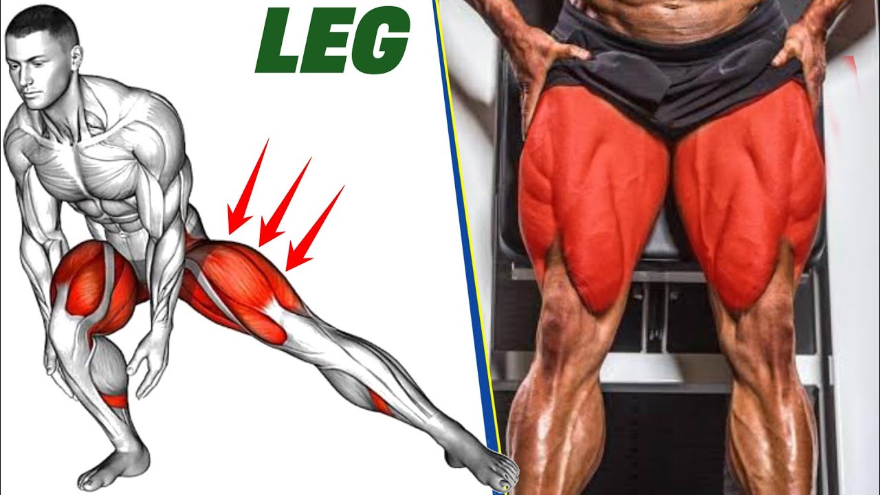 Bodyweight Leg workout at Home - No Equipment Exercises - YouTube