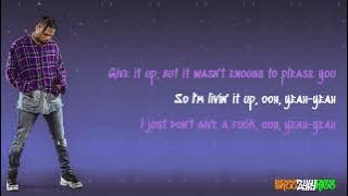 Chris Brown - Part of the Plan [LYRIC VIDEO]