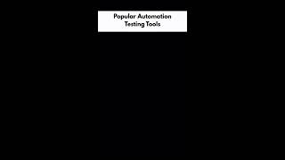 Top Automation Testing Tools Every Tester Should Know 🚀 #coding #programming #testing #tools #tool
