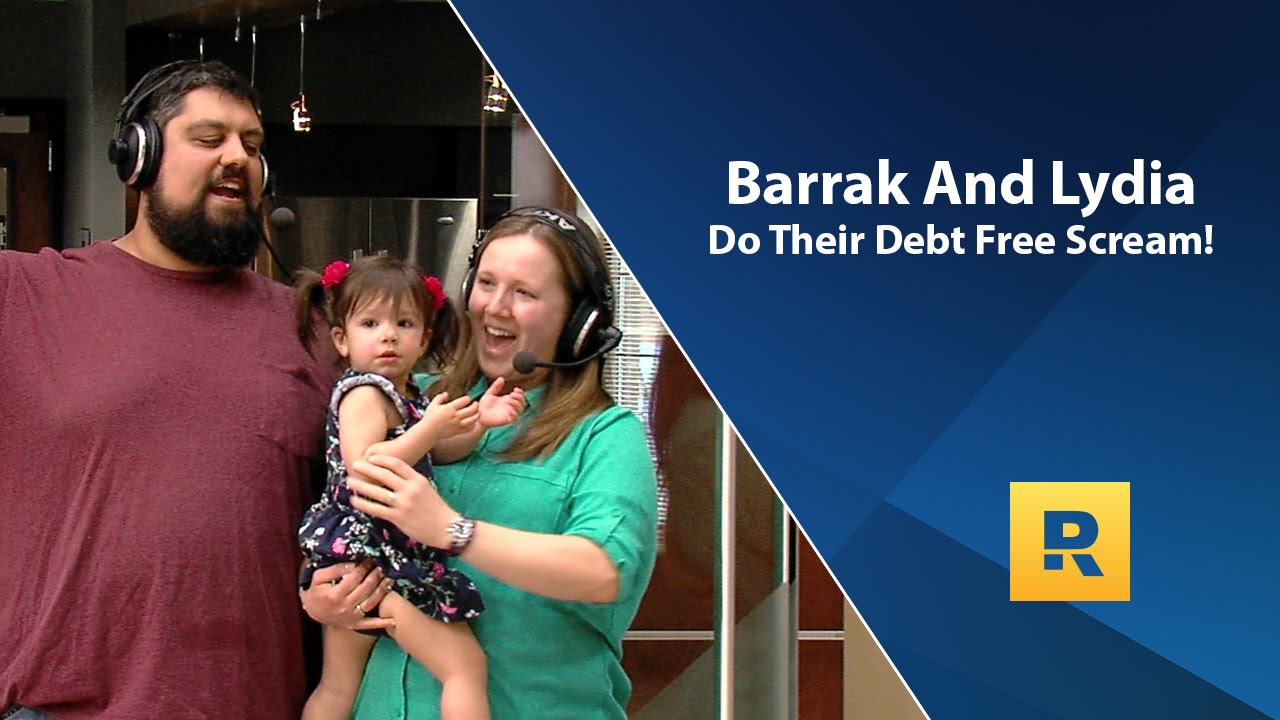 Barrak And Lydia Do Their Debt Free Scream! Barrak And Lydia Do Their Debt Free Scream!