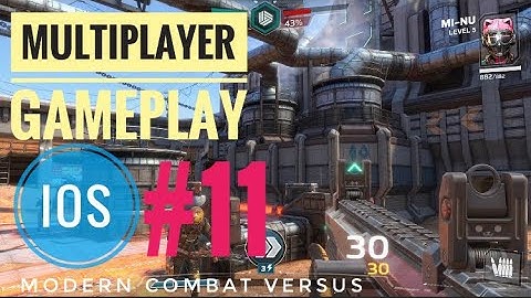 Modern combat versus beta multiplayer gameplay #11 iOS
