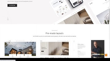Vara - Architecture WordPress Theme interior designer projects Website Builder