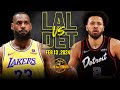Los Angeles Lakers vs Detroit Pistons Full Game Highlights  February 13 2024  FreeDawkins