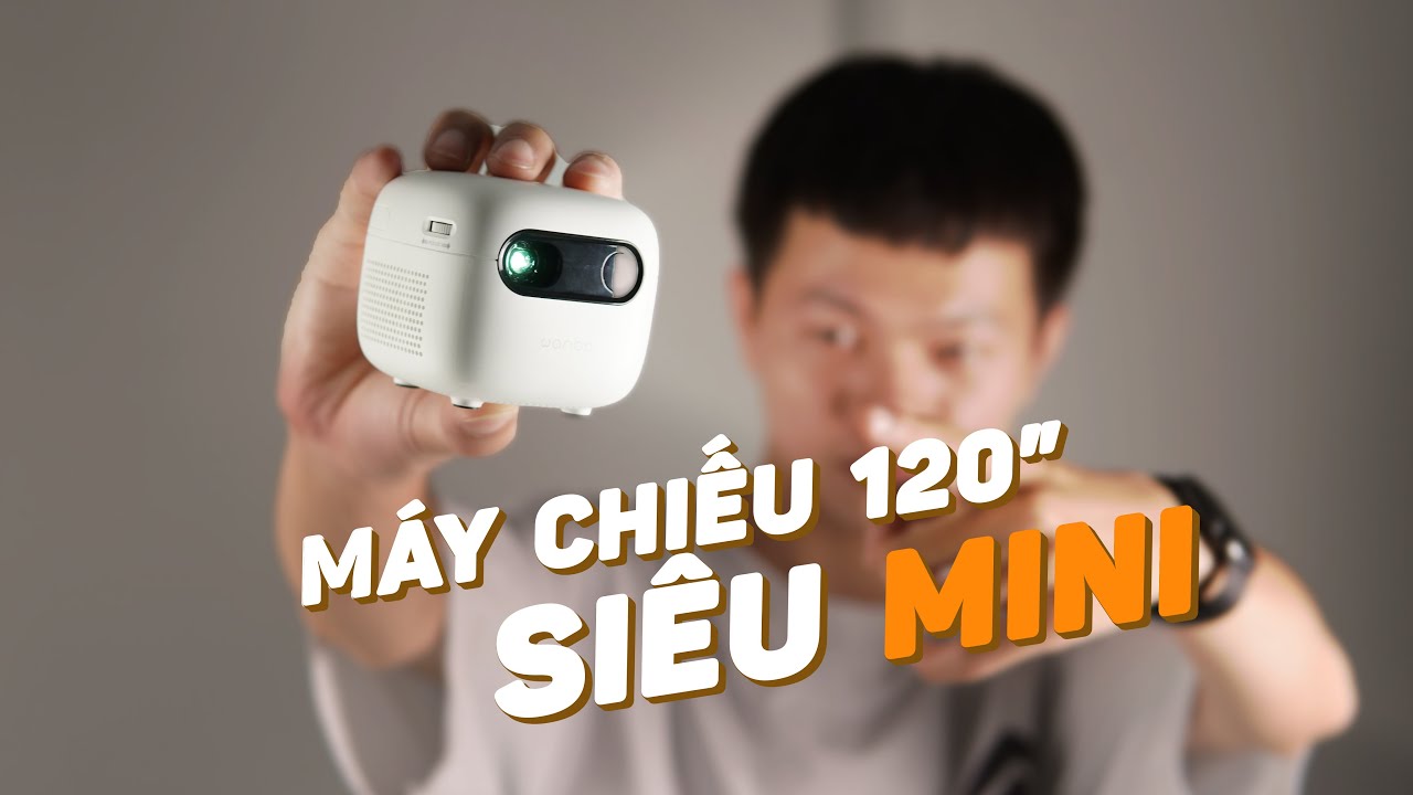 Máy Chiếu Wanbo Q6A 120inch Siêu Mini - Đỉnh Thực Sự!! - youtube
