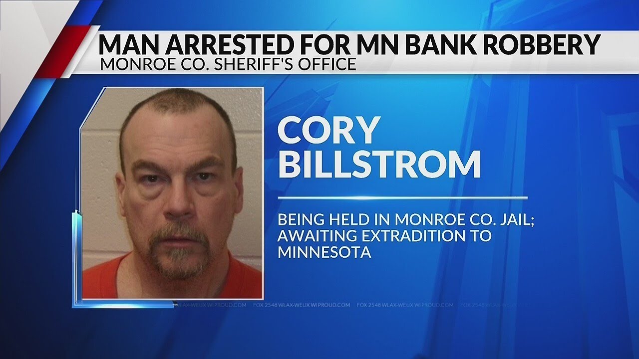 Monroe County man being held in connection to Minnesota bank robbery ...