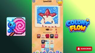 Colony Flow - level 505 - Gameplay walkthrough