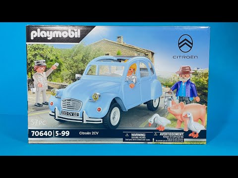 Citroën 2CV [PLAYMOBIL®] [70640] [Unboxing] 