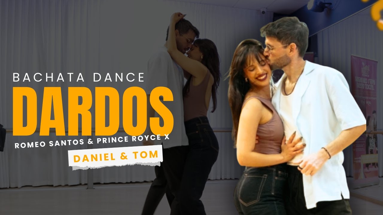 Daniel Y Tom dancing bachata to Romeo Santos And Prince Royce new song dardos