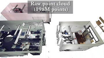 Object Detection and Classification from Large-Scale Cluttered Indoor Scans