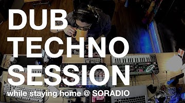 Korg Volca Keys first session with Microkorg and AkaiAPC40MK2 17mins Groovy Dub Techno.