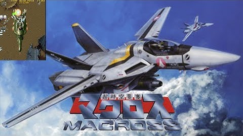 Super Spacefortress Macross Arcade Playthrough