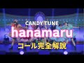 【コール動画】CANDY TUNE「hanamaru」コール完全解説|カワラボ ライブ予習