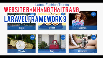 Source Code Website Bán Hàng Thời Trang Molla Sử Dụng PHP Laravel Framework 9 - Lập Trình Vlog