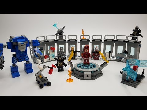 [범아빠] 레고 어벤져스 엔드게임 76125 아이언맨 연구소 (Lego Iron Man Hall of Armour) 빠른 조립 /엔드게임 효과로 떡상?