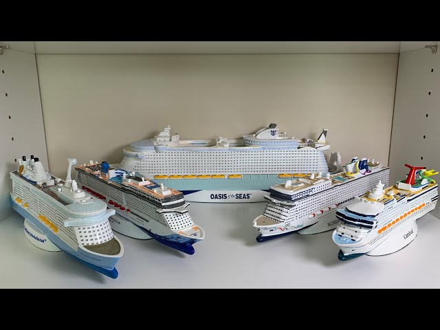 My Cruise Ship Model Collection! (Update) - YouTube