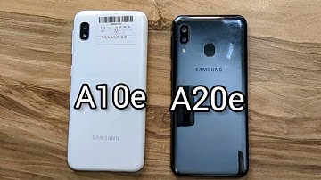 Samsung Galaxy A10e vs Samsung Galaxy A20e in 2023