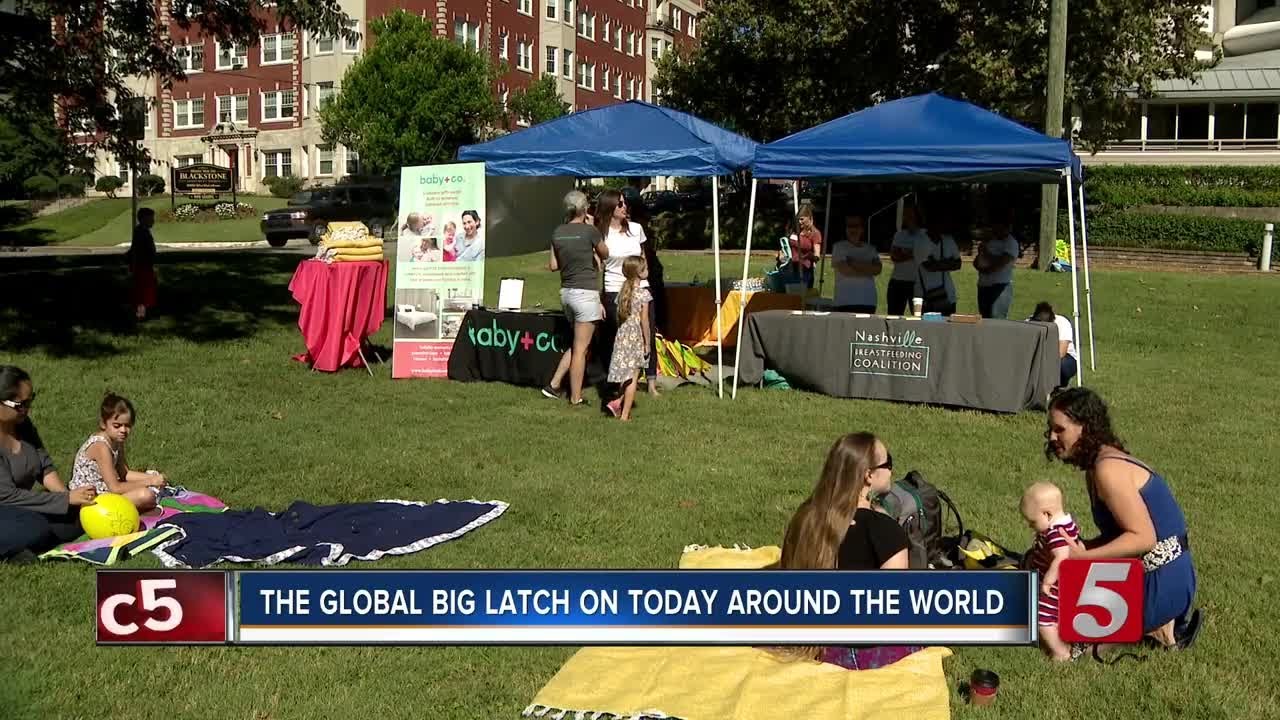Thousands Take Part In Global Big Latch On YouTube