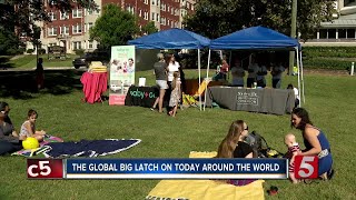 Thousands Take Part In Global Big Latch On