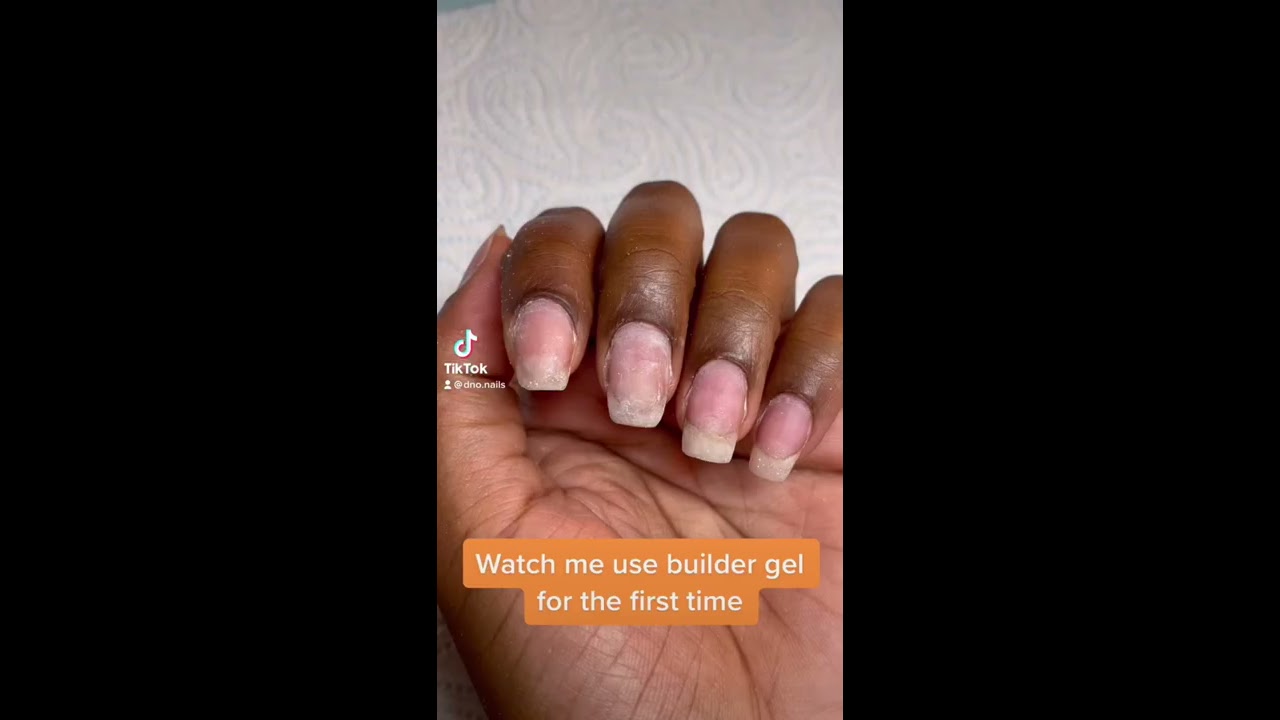 Using Builder Gel For The First Time Dno Nails