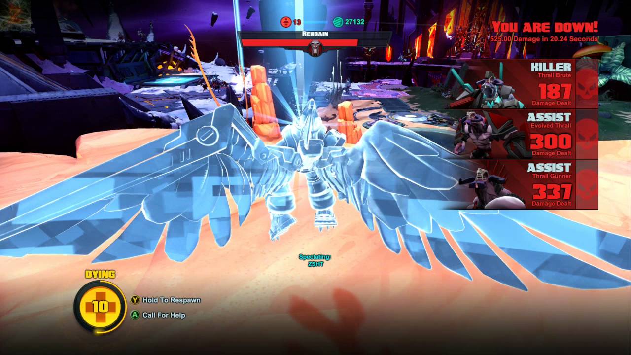 Battleborn Boss Rendain Full Walkthrough!