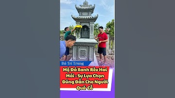 Mộ Đá Xanh Rêu -Sự Lựa Chọn Hoàn Hảo #langmoda #langmodaxanhreu #moda #modadeptritrung #modatritrung