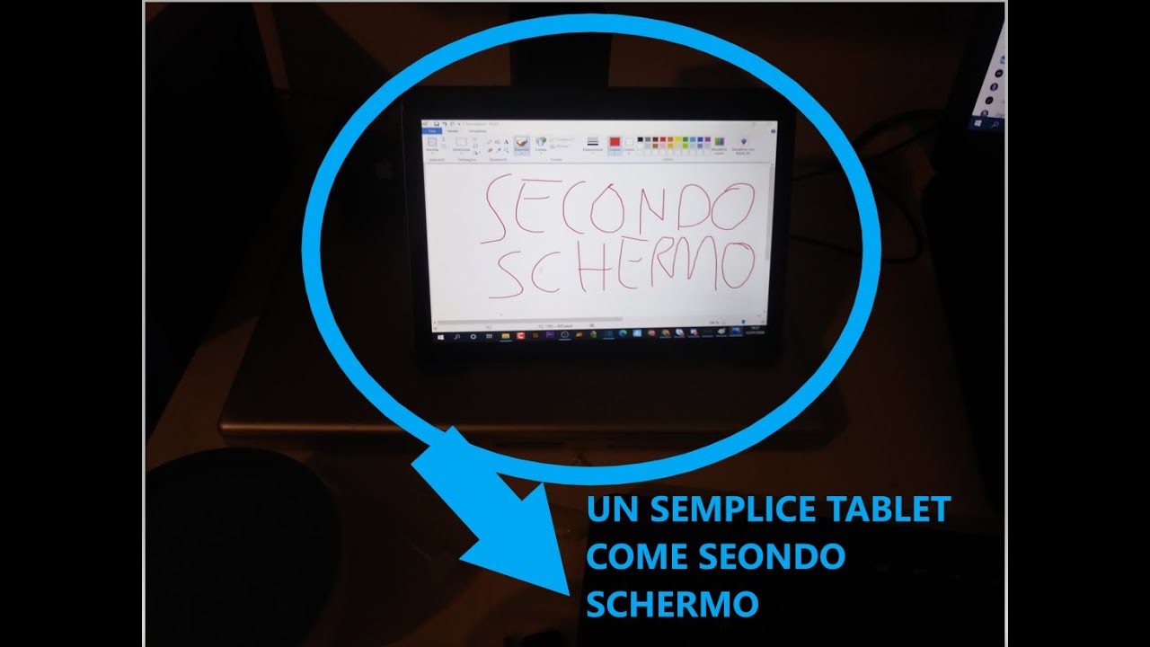 Come usare il tablet come secondo monitor YouTube