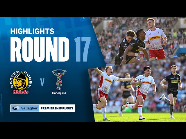 Exeter v Harlequins - HIGHLIGHTS | Dominant Second Half Secures Win! | Gallagher Premiership 2023/24 class=