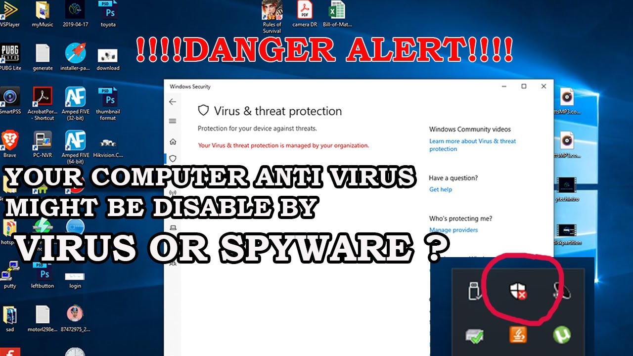 How to fix your virus and threat protection is managed by your ...