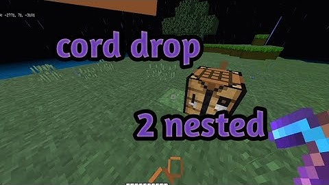 2b2tpe cord drop 2 nested | 2b2t anarchy