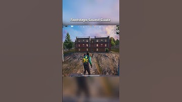BGMI Footsteps SOUND GUIDE #bgmi #pubgmobile #ipad9