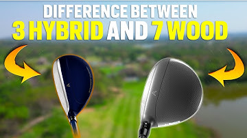7 Wood vs 3 Hybrid - Differences in Distance and Function