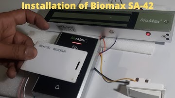 Installation of Biomax