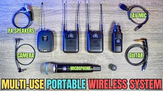 My Favorite PORTABLE MultiUse WIRELESS SYSTEM  Shure SLXD Portable