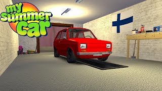 TUNED FITTAN - MY NEW CAR (GREEN CAR) - My Summer Car Story #64 | Radex