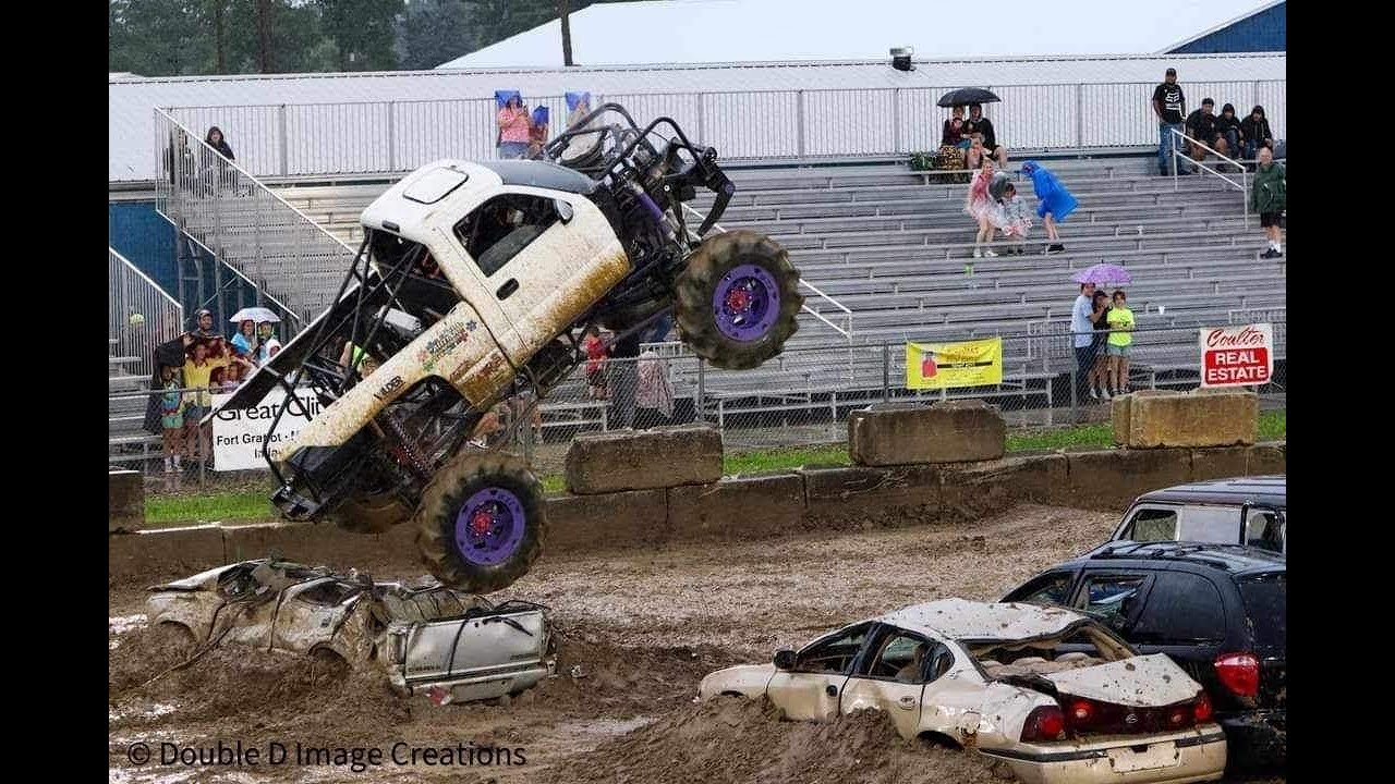 1st TIME DRIVING A MEGA TRUCK!!! Imlay City, MI July 2023 YouTube
