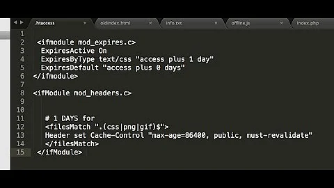 cache-control headers in apache