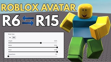 How To Change Roblox Avatar To R6 Or R15 Full Guide 2025