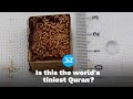Is this the world&#39;s tiniest Quran?